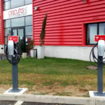 Bornes pour véhicules électriques