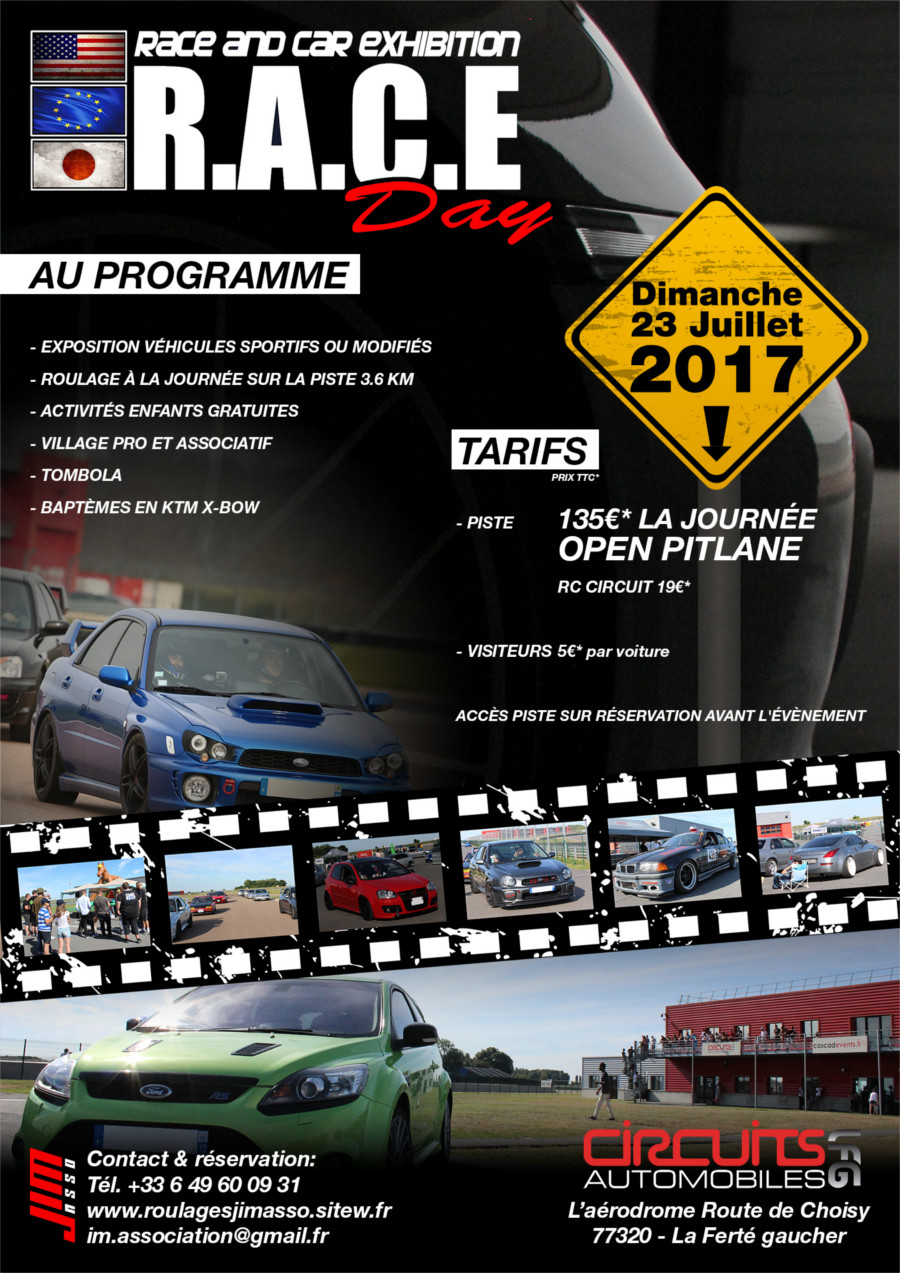 RACE DAY 23 juillet 2017