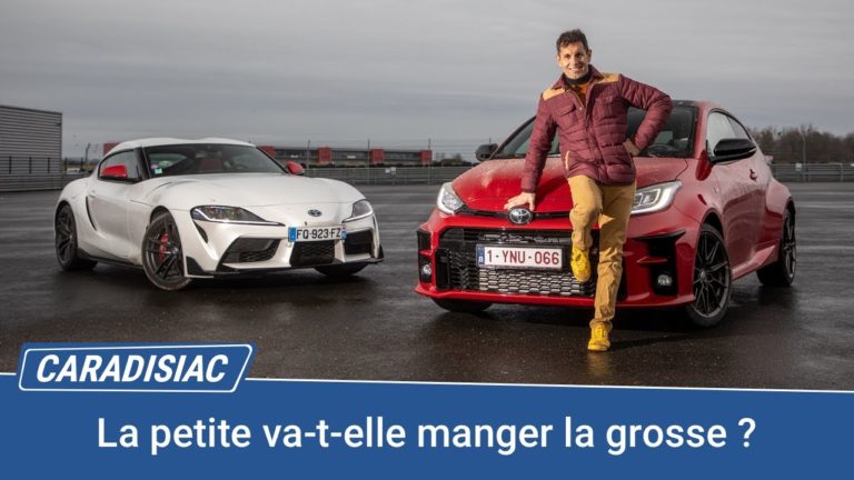 Les essais de Soheil Ayari avec Caradisiac |Toyota GR Yaris vs Supra 2.0