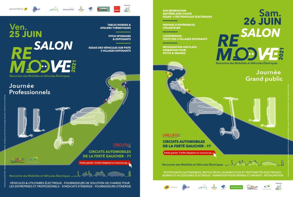 REMOOVE 2021 : LE PLUS GRAND SALON AUTOMOBILE 100% ÉLECTRIQUE 
