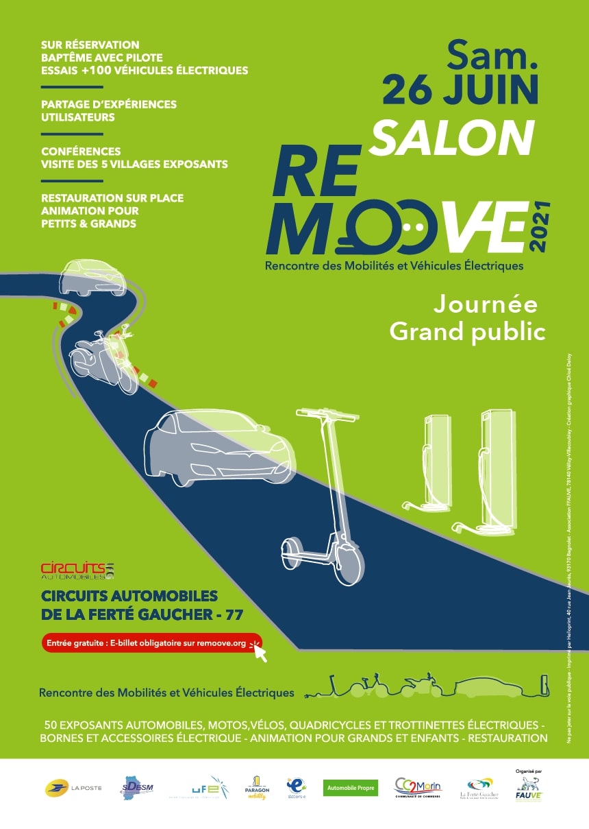 REMOOVE 2021 : LE PLUS GRAND SALON AUTOMOBILE 100% ÉLECTRIQUE