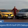 Essai de Soheil Ayari en janvier 2022 sur le circuit : Renault Mégane RS VS Volkswagen Golf GTi ClubSport
