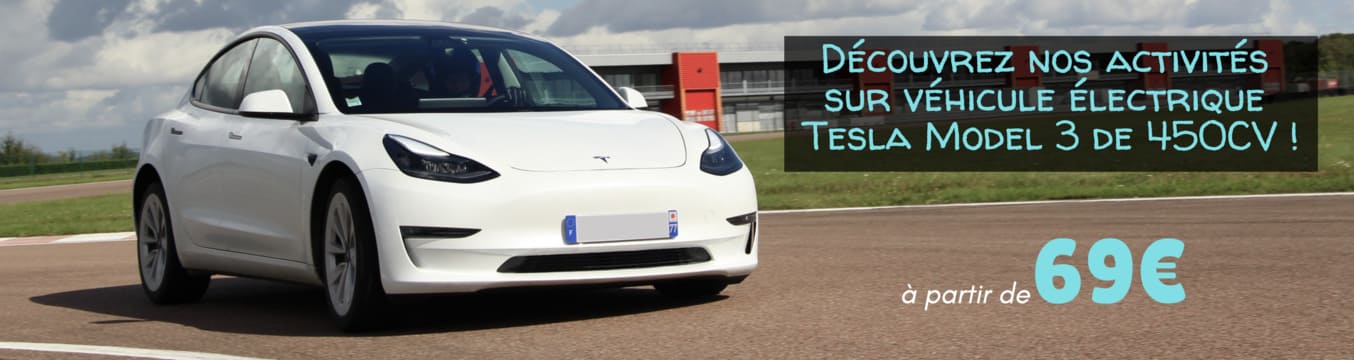 Baptêmes / Cours privés / Stage de pilotage TESLA | Circuits LFG