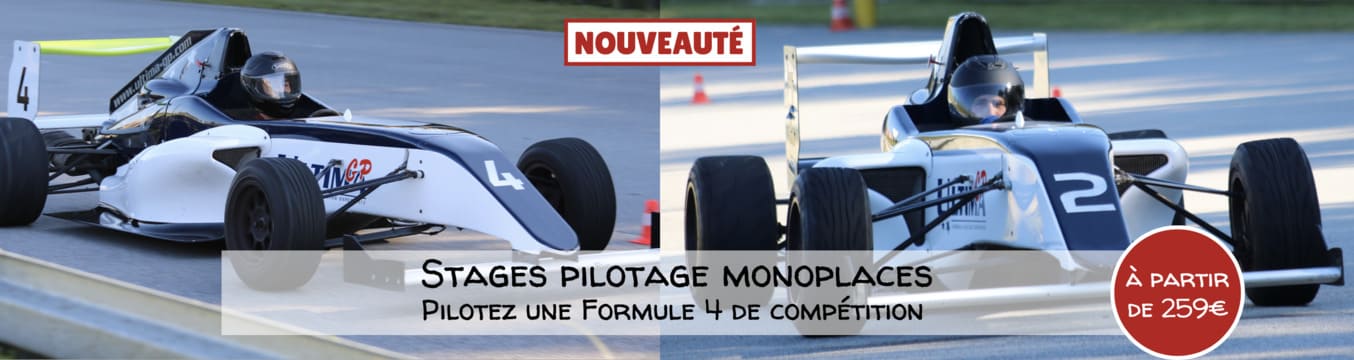 Stage pilotage monoplaces Formule 4 | Circuits LFG