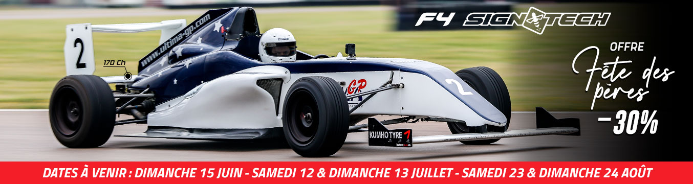 Stage pilotage monoplaces Formule 4 | Circuits LFG