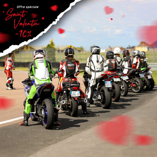 Stage de pilotage Moto 1 Jour - Piste 2km - 3h mini. de roulage
