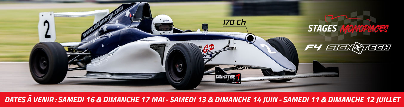 Stage pilotage monoplaces Formule 4 | Circuits LFG