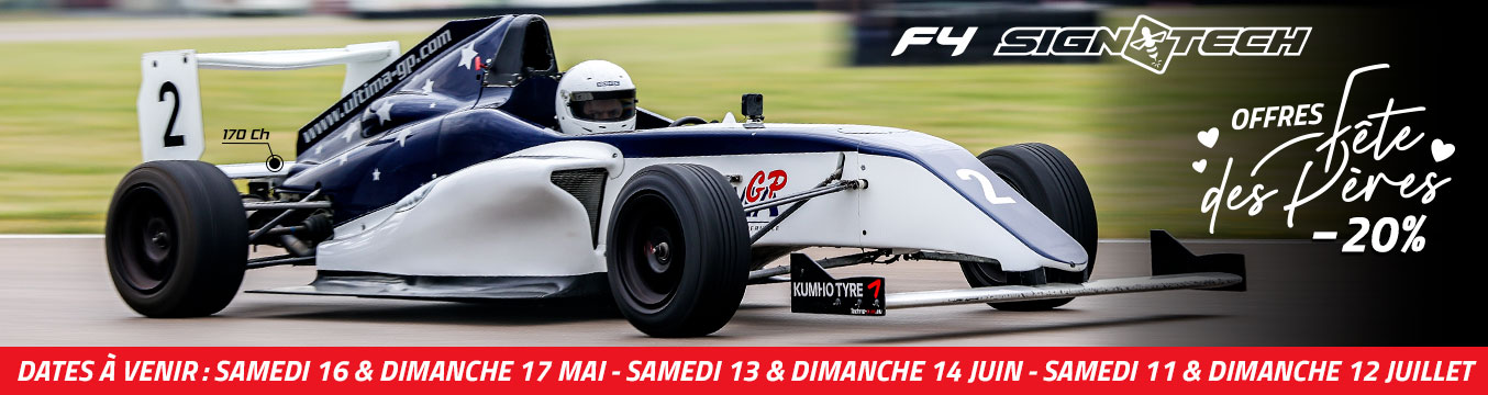Stage pilotage monoplaces Formule 4 | Circuits LFG