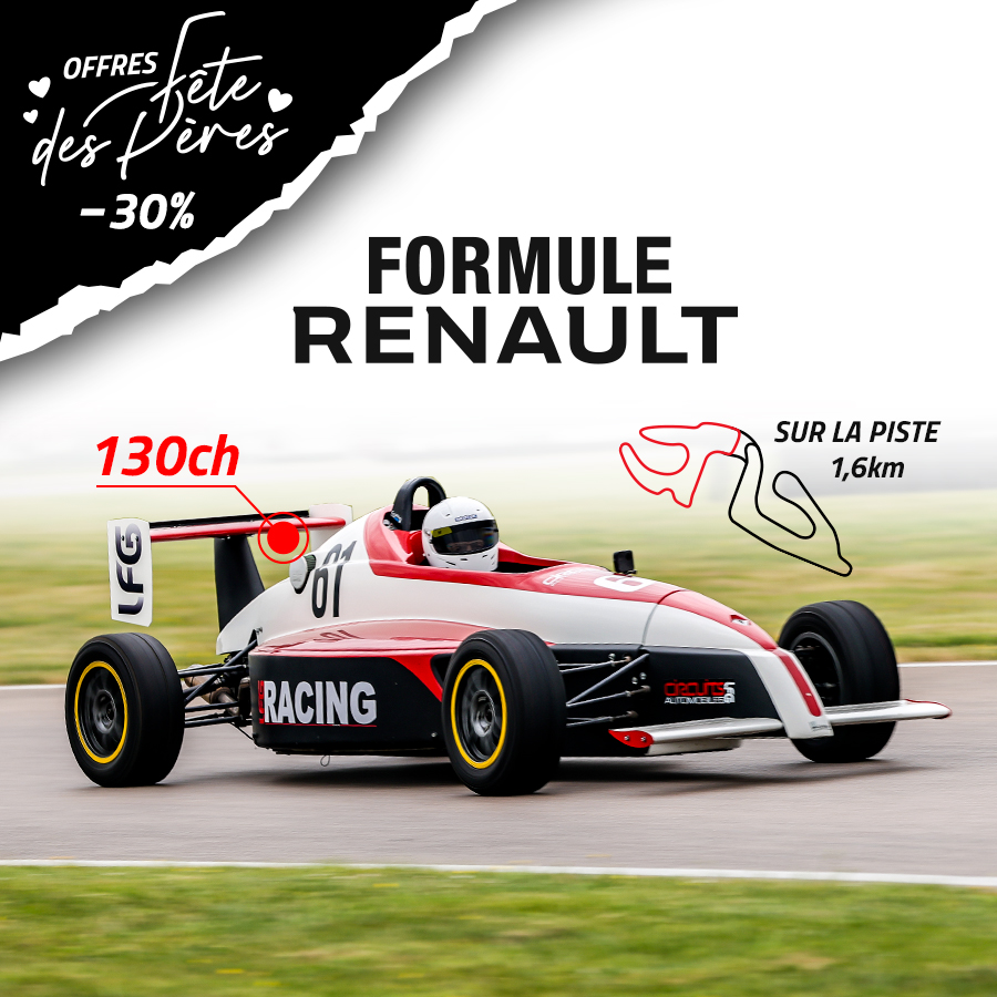 Stage pilotage monoplaces Formule Renault