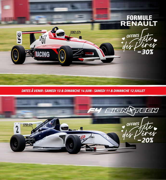 Stage pilotage monoplaces Formule 4 | Circuits LFG